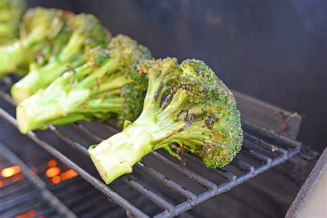 how long to grill broccoli on bbq